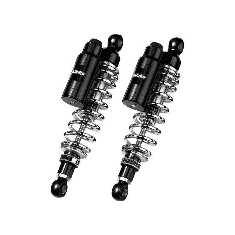  Bitubo, WMT dual shock absorber set. Piggyback. 306mm 14-17 FXDL Dyna 103 Low Rider