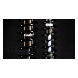 Bitubo, WME dual shock absorber set. Black. 281mm 07-08 XL 1200 C Sportster C Custom 07-12 XL 1200 N Nightster 04-19 XL 1200 T 1