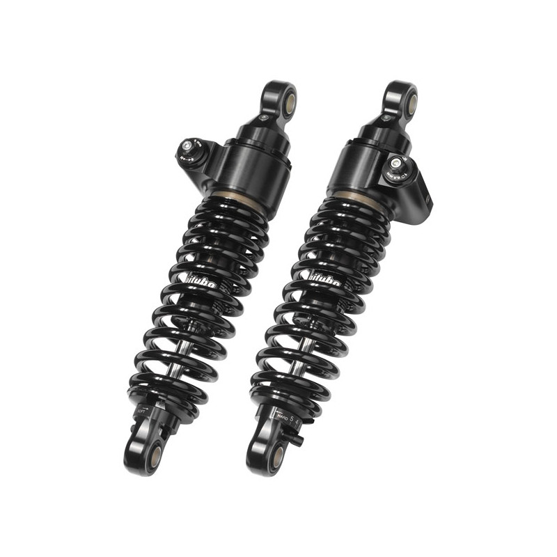 Zestaw podwójnych amortyzatorów Bitubo, WME. Czarny. 306mm 14-17 FXDL Dyna 103 Low Rider