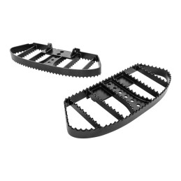 Burly, MX rider floorboards. Black 18-24 M8 Softail