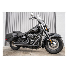 Burly, podnóżki motocyklowe MX Rider. Czarne 18-24 M8 Softail