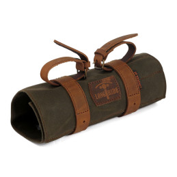 Longride, toolroll waxed cotton. Khaki Universal