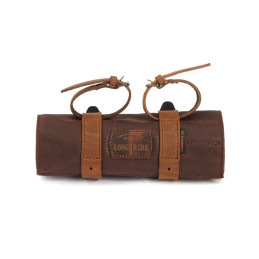 Długi przejazd, pokrowiec na narzędzia z woskowanej bawełny. Brązowy Univ.