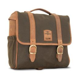 Torba siodłowa z woskowanej bawełny Longride Classic. Khaki Uniwersalna