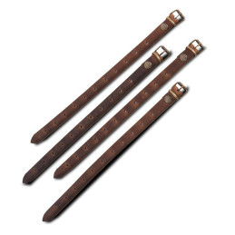 Torba siodłowa z mini woskowanej bawełny Longride. Brąz marron