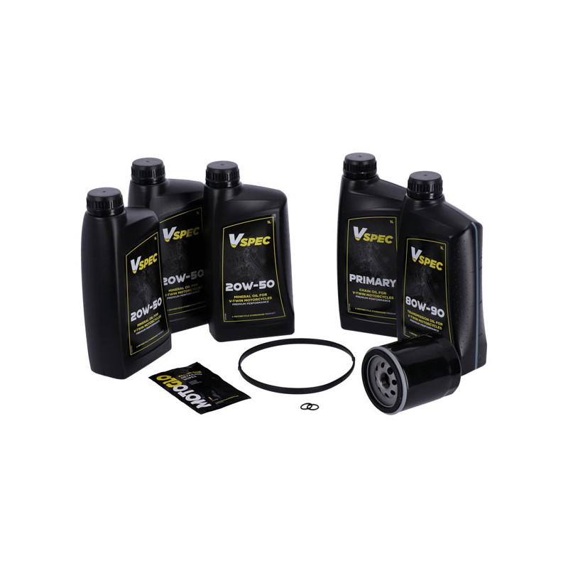 MCS Kit de servicio Big Oil para Dyna y Softail