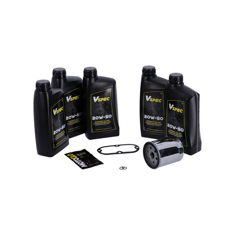 MCS, kit Big Oil ulei sintetic complet 84-98 Evo Softail
