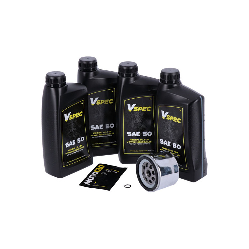 MCS, engine oil service kit. SAE 50  L82-84 FL Shovel L82-84 FX Shovel (NU)