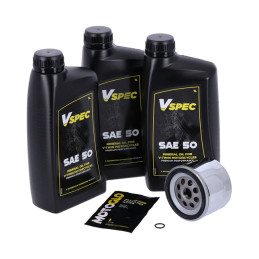 MCS servisná sada motorového oleja SAE 50 pre XL Sportster