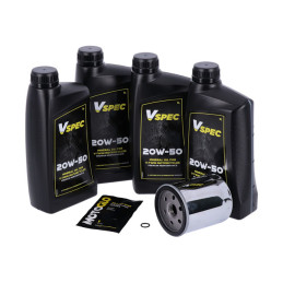 MCS kit de servicio aceite motor 4L 20W50 Mineral