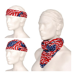 Armádny prebytok Americká 3 v 1 bandana