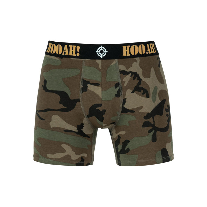 Army Surplus Woodland Hooah boxershort S