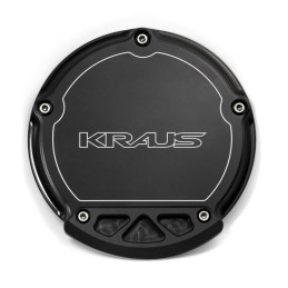 Kraus, Pro Line Slider derby cover. Black 16-24 Touring 16-24 Trikes 2015(NU)FLHTCUL FLHTK 07-15(NU)Touring Trikes with narrow p