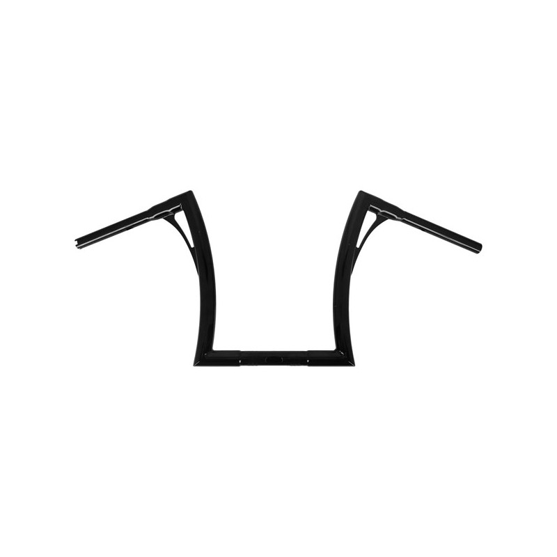 Kodlin, Flow-bar super fat handlebar tall. Black 15-23 FLTR with 1.25" I.D. risers (excl. CVO)