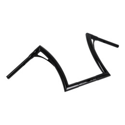 Kodlin, Flow-bar super fat handlebar tall. Black 15-23 FLTR with 1.25" I.D. risers (excl. CVO)