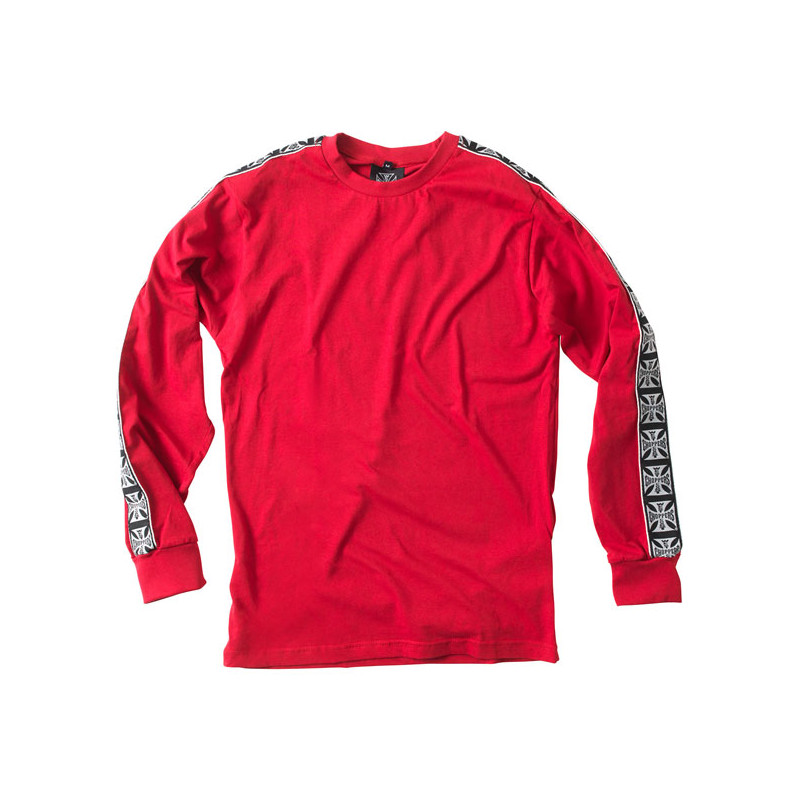 WCC Taped longsleeve red 2XL