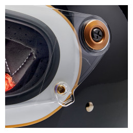 Biltwell Gringo S helmet gloss white/black tracker XL