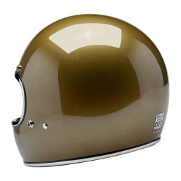 Casco Biltwell Gringo dorado metálico 2XL