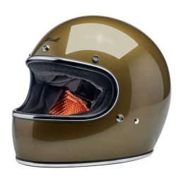 Biltwell Gringo helmet ugly gold metallic XL