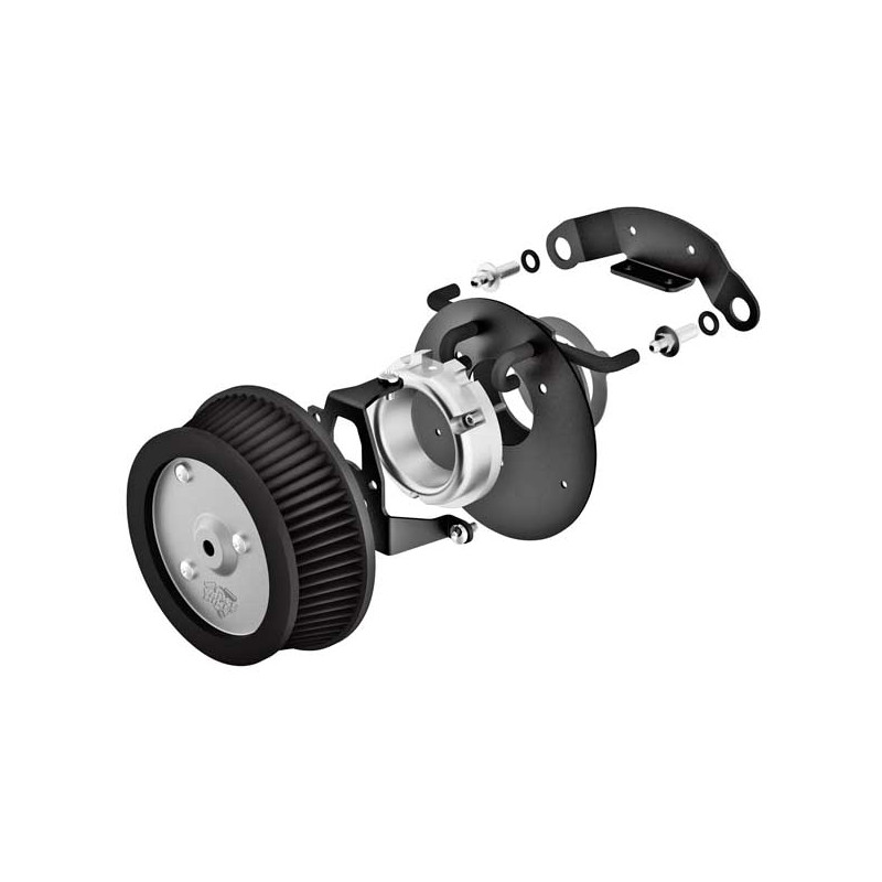 Vance & Hines, VO2 naked air cleaner kit 08-17 Dyna (excl. 2017 FXDLS) (NU)