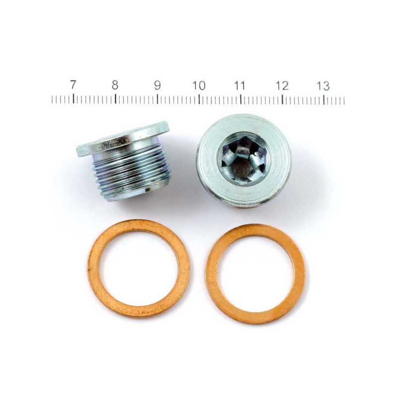 Zestaw wtyczek 18mm czujnika O2 Vance & Hines. Cynk. Modele 86-06 H-D (z układem wydechowym wyposażonym w otwory czujnika O2)