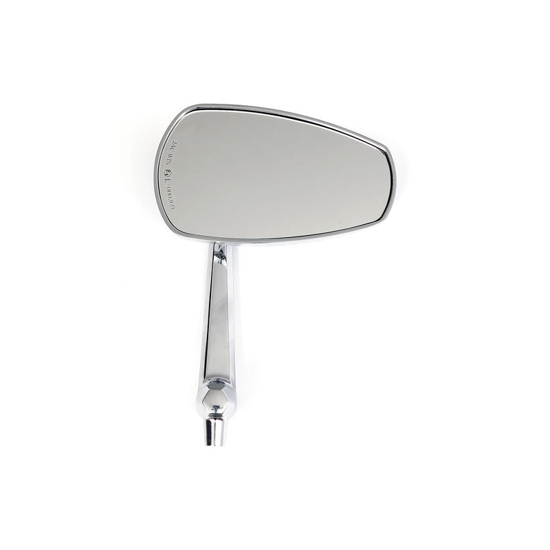 Zestaw lusterek Slipstream. Prosty trzonek, chrom