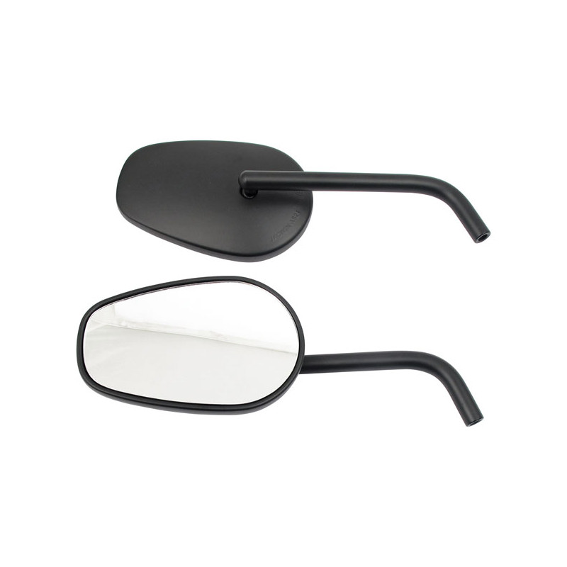 Zestaw lusterka klasyczne Highway Hawk. Czarne Uniwersalne