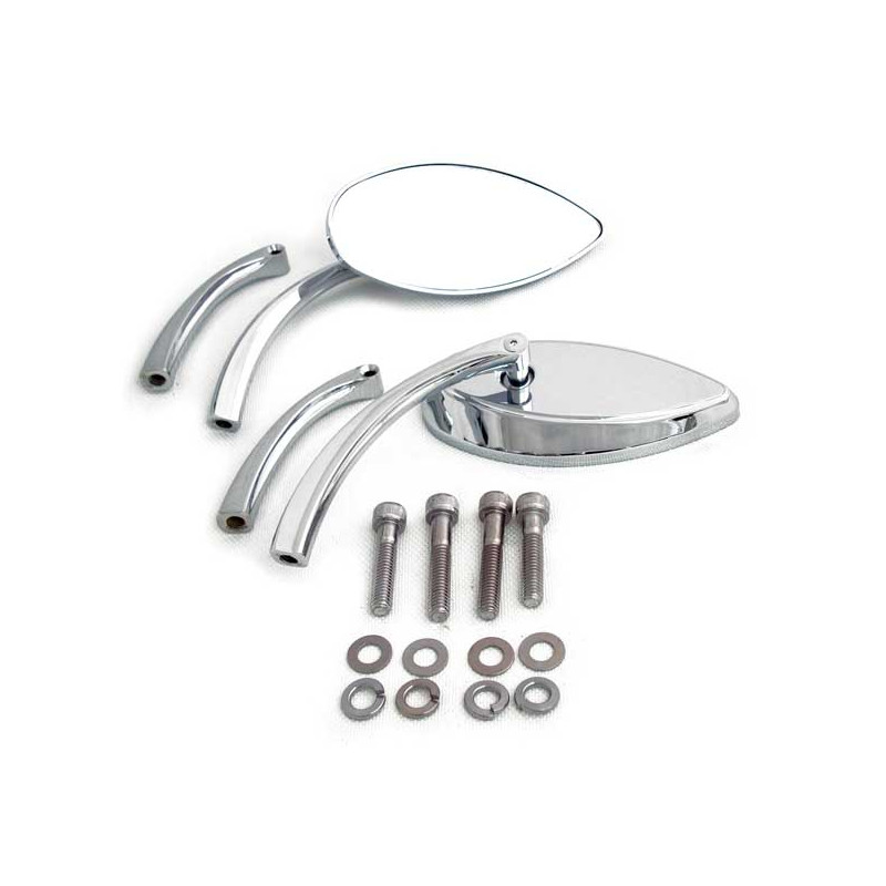 DEEPCUT MIRROR SET ADAPTER MAY BE REQUIRED: 544043 (HON/SUZ/KAW) OR 544044 / 508896 FOR YAMAHA