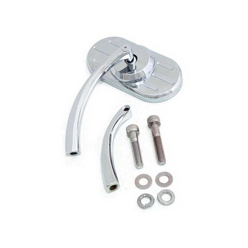 RASCAL OVAL MIRROR SET METRIC ADAPTER REQUIRED: K1411(HON/SUZ/KAW) OR K1413 / 508896(YAM)