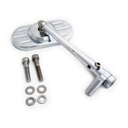 ZESTAW LUSTERKOWY RASCAL OVAL Z WYMAGANYM ADAPTEREM METRYCZNYM: K1411(HON/SUZ/KAW) LUB K1413 / 508896(YAM)