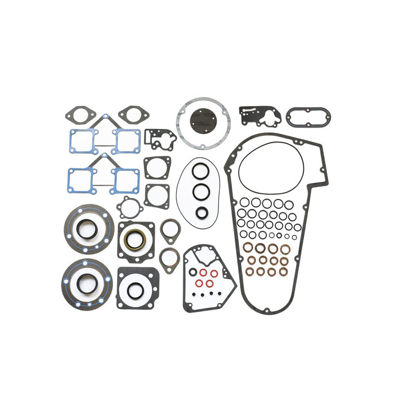 Athena, zestaw uszczelek i uszczelniaczy silnika. Model Shovel 66-84 4-biegowy Shovelhead (tylko dla modelu i rocznika)