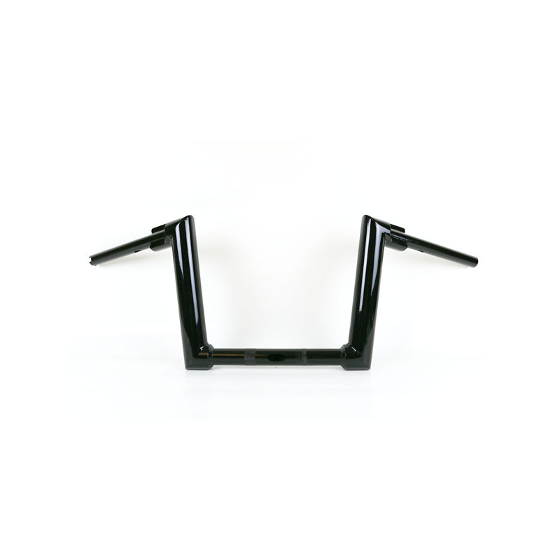 Kodlin, 2" Str8Up handlebar medium 28 cm high. Black 15-23 FLHT Road Glide with hydraulic clutch