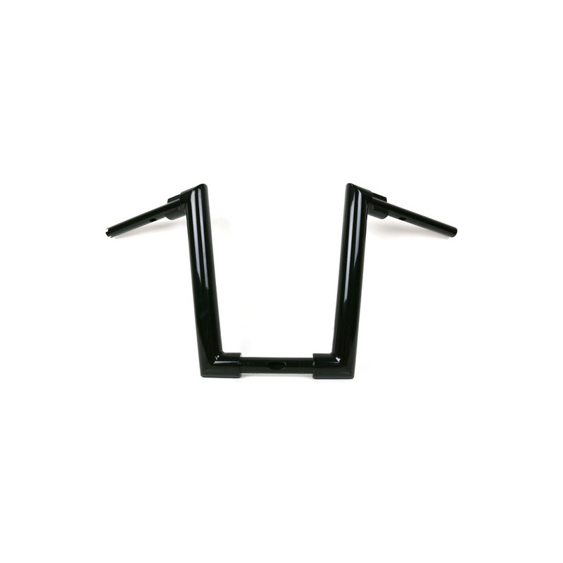 Kodlin, Kierownica 2" Str8Up wysoka 38 cm. Czarna 14-23 FLHR Road King z linką hydraulicznego sprzęgła