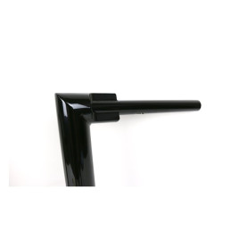 Kodlin, Kierownica 2" Str8Up wysoka 38 cm. Czarna 14-23 FLHR Road King z linką hydraulicznego sprzęgła