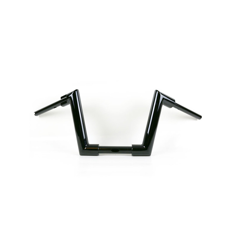 Kodlin, kierownica 2" Str8Up średnia 28 cm wysoka. Czarna 14-23 FLHR Road King z mechanicznym sprzęgłem