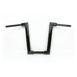 Kodlin, Kierownica 2" Str8Up średnia 28 cm wysoka. Czarna 18-23 M8 Softail z obszarem podnoszenia 1-1/4" i sprzęgłem hydrauliczn