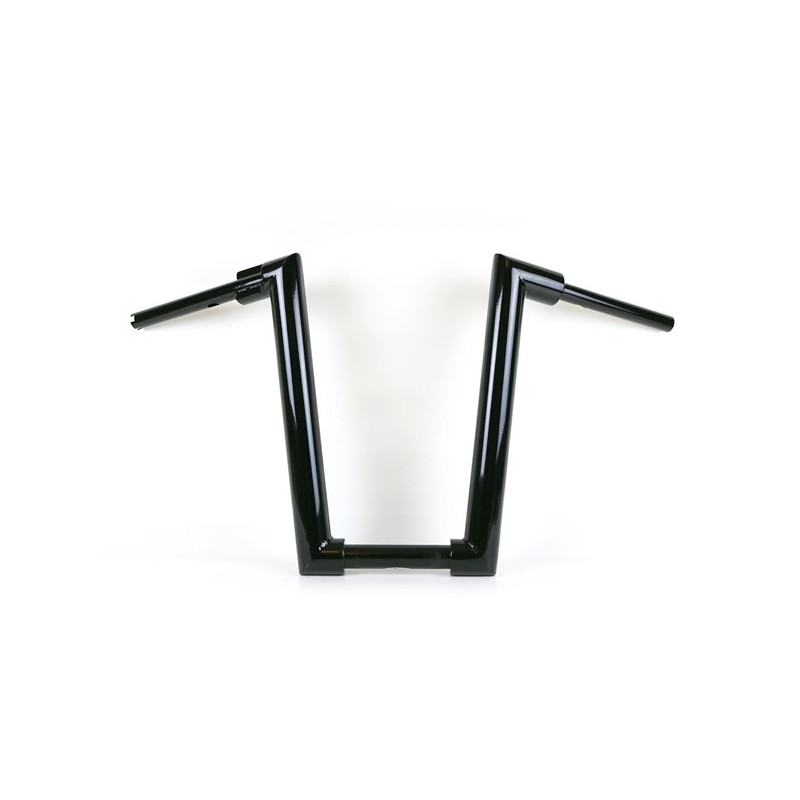 Kodlin, Kierownica 2" Str8Up dodatkowo wysoka 43 cm. Czarna 18-23 M8 Softail z obszarem podnoszenia 1-1/4" i sprzęgłem mechanicz