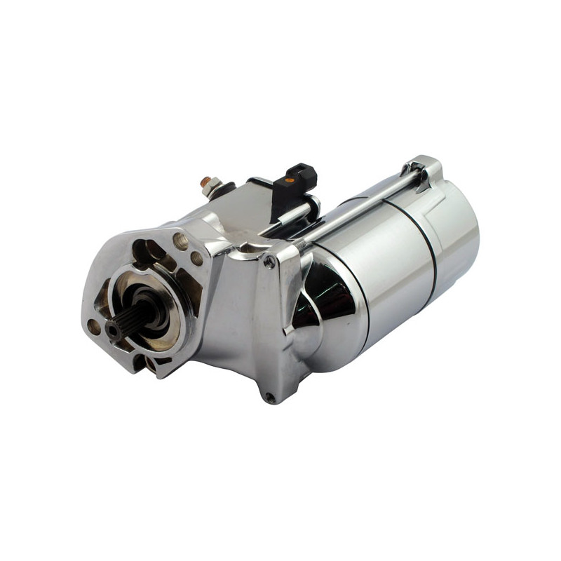 JIMS, high torque starter 1.8kW. Chrome 94-06 B.T. (excl. 2006 Dyna) (NU)