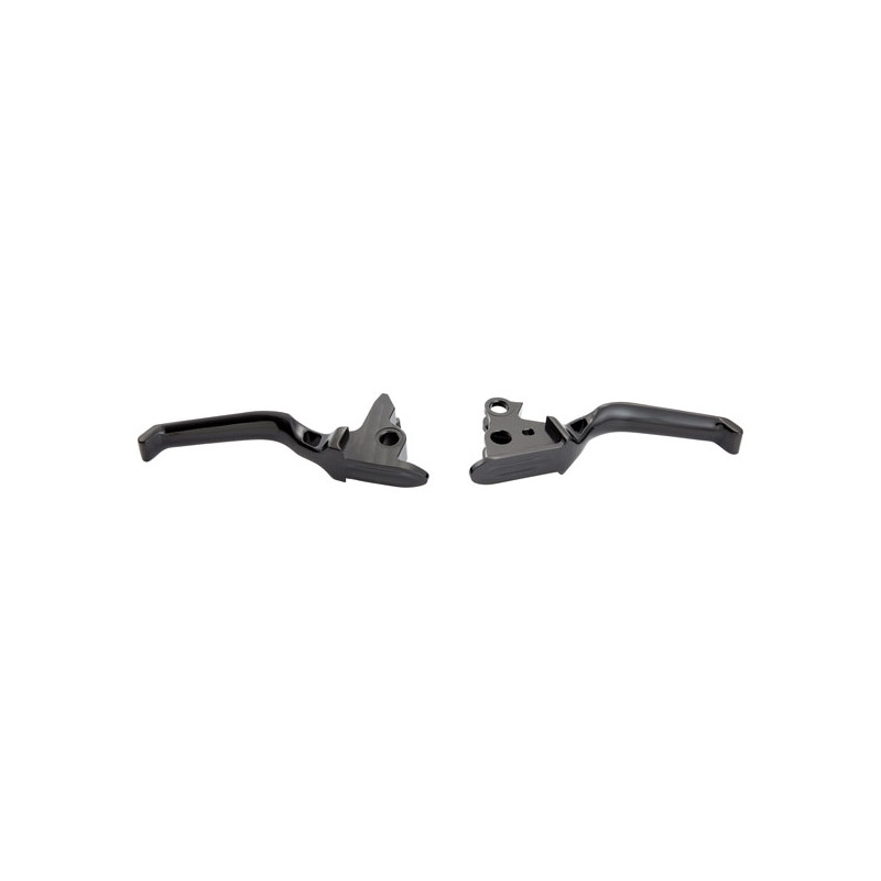 Arlen Ness, Method handlebar lever set. Black 15-17 Softail with cable operated clutch (excl. FLSS FLSTFBS FXSE models with hydr