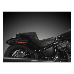 Le Pera, Bare Bones solo seat. Diamond stitch Softail: 18-20(NU)FLFB Fat Boy 20-23 FLFBS Fat Boy S