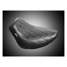 Le Pera, Bare Bones solo seat. Diamond stitch Softail: 18-20(NU)FXBB Street Bob 107 21-23 FXBBS Street Bob 114 20-23 FXST Softai