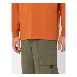 Dickies Koszulka z długim rękawem Summerdale kolor bombay brązowy rozmiar S