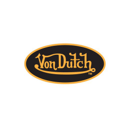 Von Dutch Sticker black/orange Almost everywhere