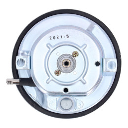 FL speedometer, 41-45 face, silver/black. 2:1 MPH 