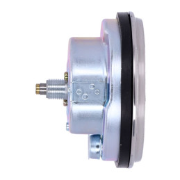 FL speedometer, 41-45 face, silver/black. 2:1 MPH 