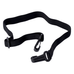 Cordon bungee plat Longride, lung, negru, universal