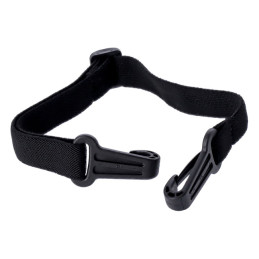 Cordón bungee plano negro Longride