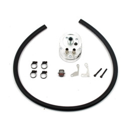 Chłodnica oleju pozioma, 10-rzędowa czarna 84-08 Touring (tylko dla modelu i rocznika)