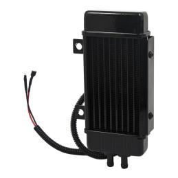 VERTICAL OIL COOLER, FAN ASSISTED 55-83 B.T. 82-94 FXR 84-17 Softail 91-17 Dyna 84-16 FLT/Touring (excl. Twin Cooled) 86-22 XL S