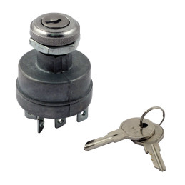 Standard Co., ignition switch off/on+lights/on/start Universal for all electric start models with magneto ignition systems